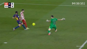 硬碰硬！巴萨3-1马竞 超越皇马领跑西甲